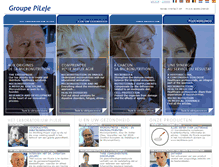 Tablet Screenshot of pileje.nl